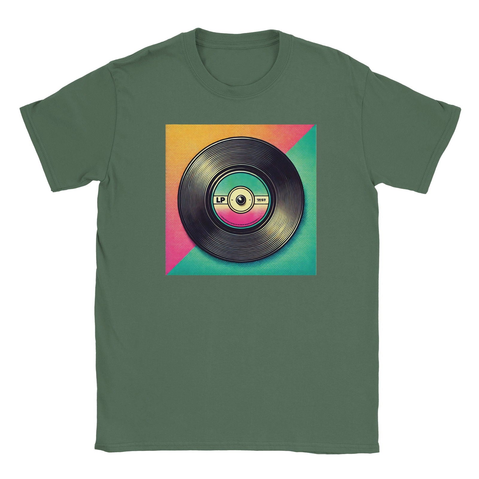 Retro Elpee | T-Shirt Unisex - Tshirt-Fabriek.nl