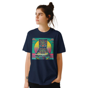 Retro Flipperkast | T-Shirt Unisex - Tshirt-Fabriek.nl