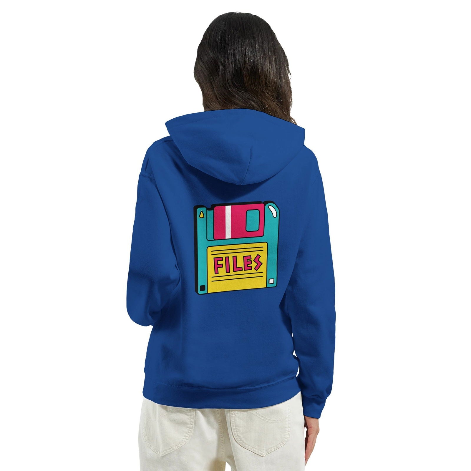 Retro Floppy disc | Hoodie Unisex - Tshirt-Fabriek.nl