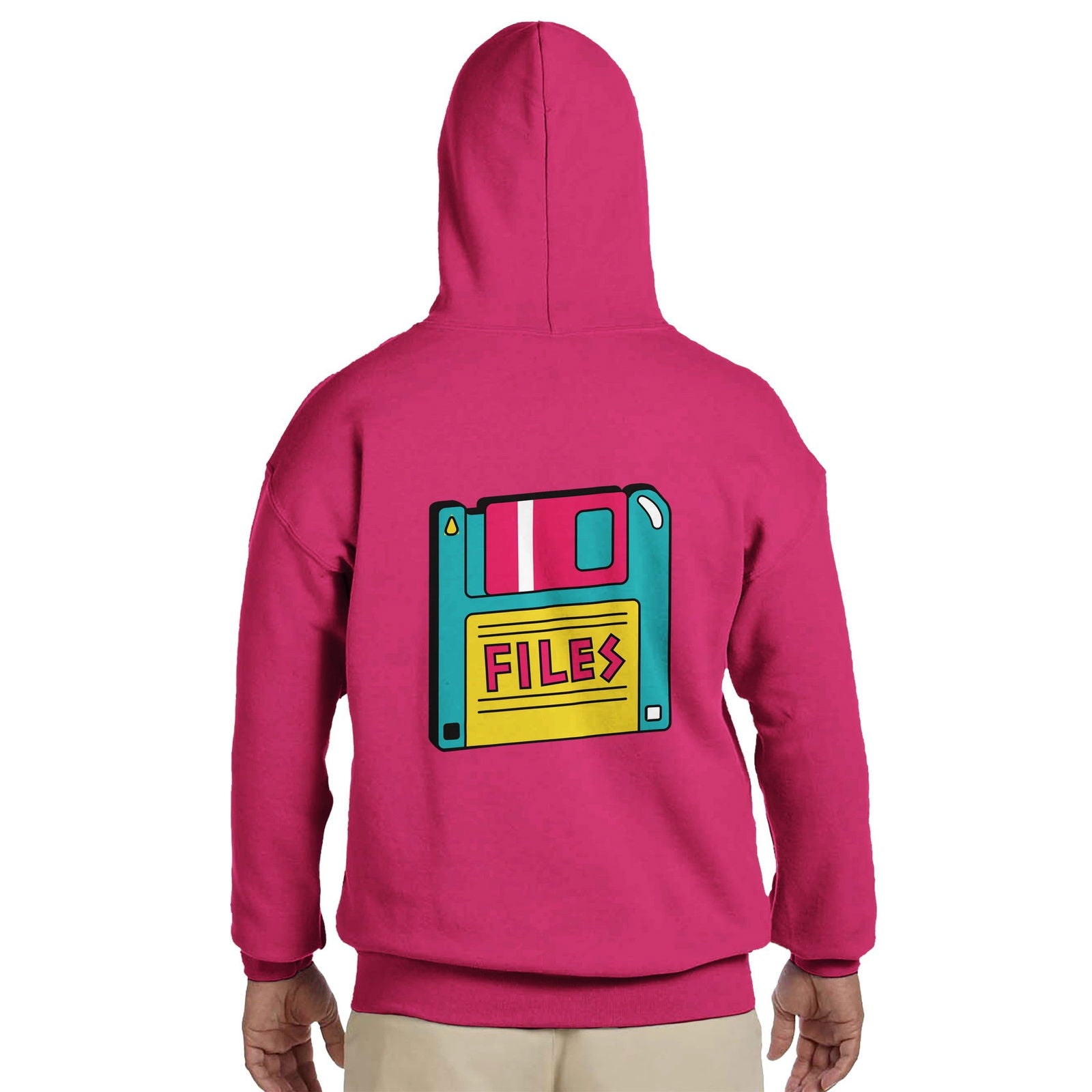 Retro Floppy disc | Hoodie Unisex - Tshirt-Fabriek.nl