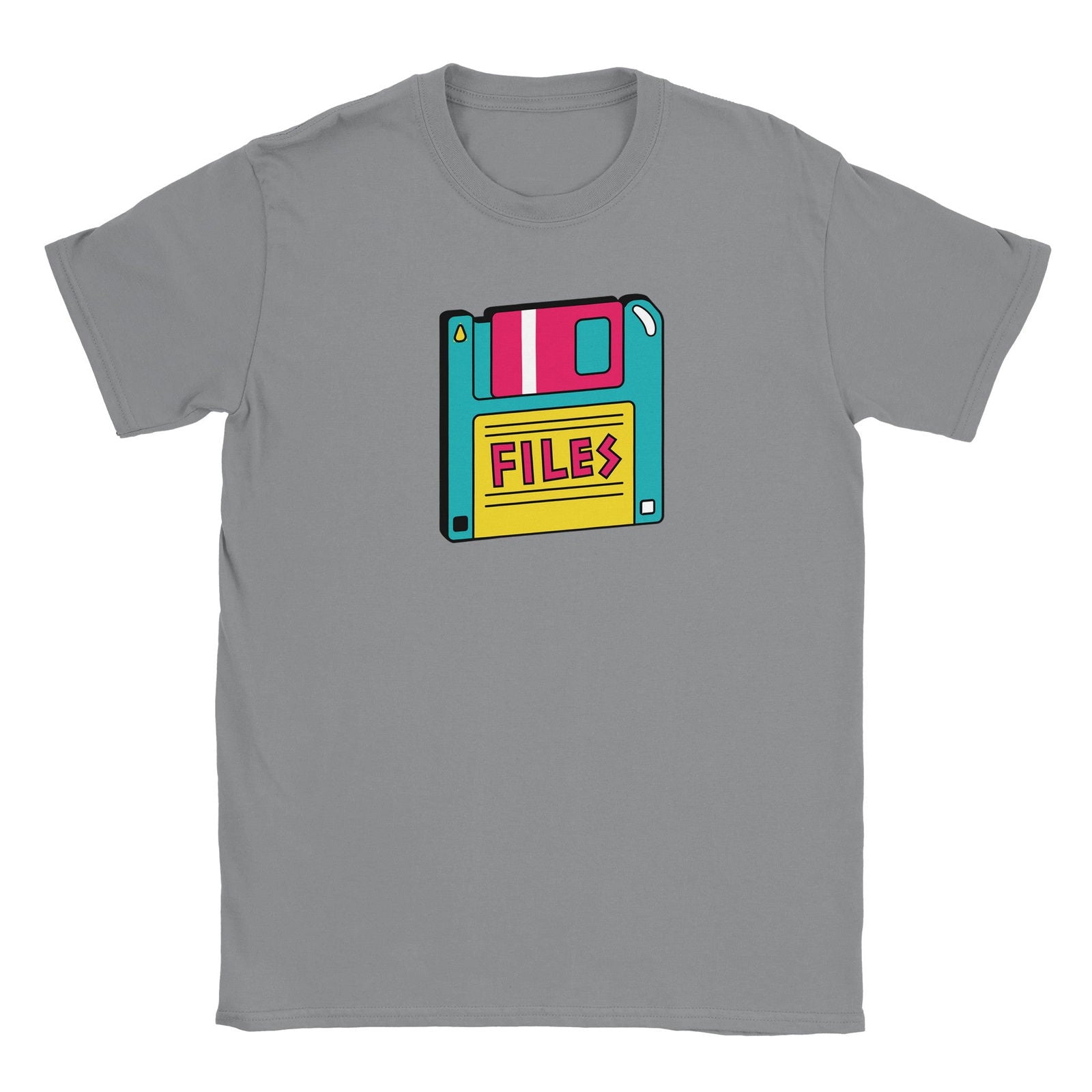 Retro Floppy disc | T-Shirt Unisex - Tshirt-Fabriek.nl