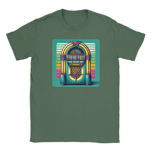 Retro Jukebox | T-Shirt Unisex - Tshirt-Fabriek.nl