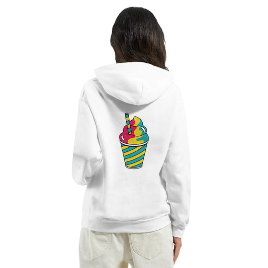 Retro Milkshake | Hoodie Unisex - Tshirt-Fabriek.nl