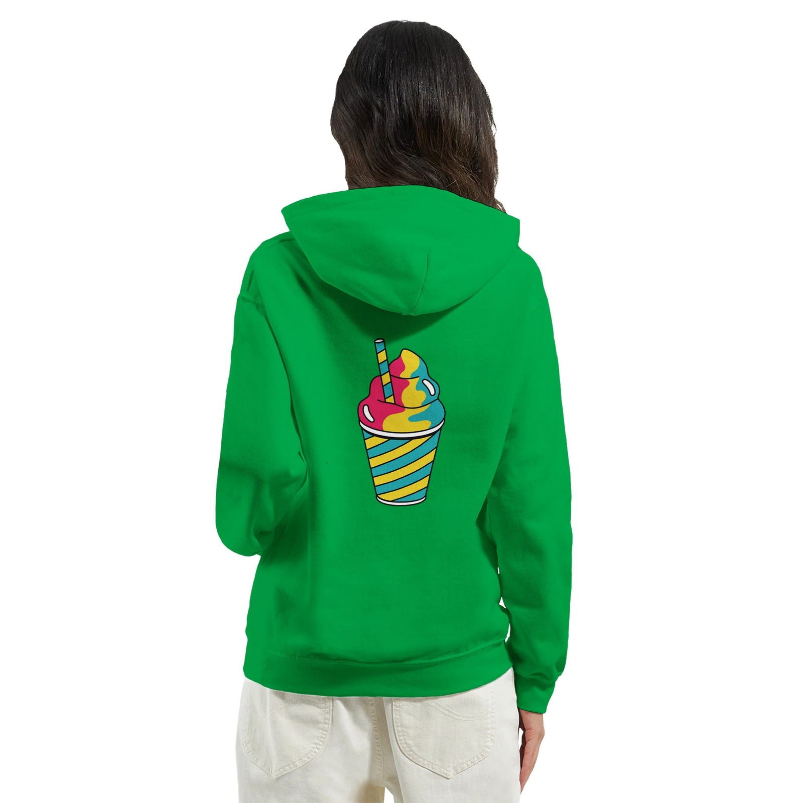 Retro Milkshake | Hoodie Unisex - Tshirt-Fabriek.nl