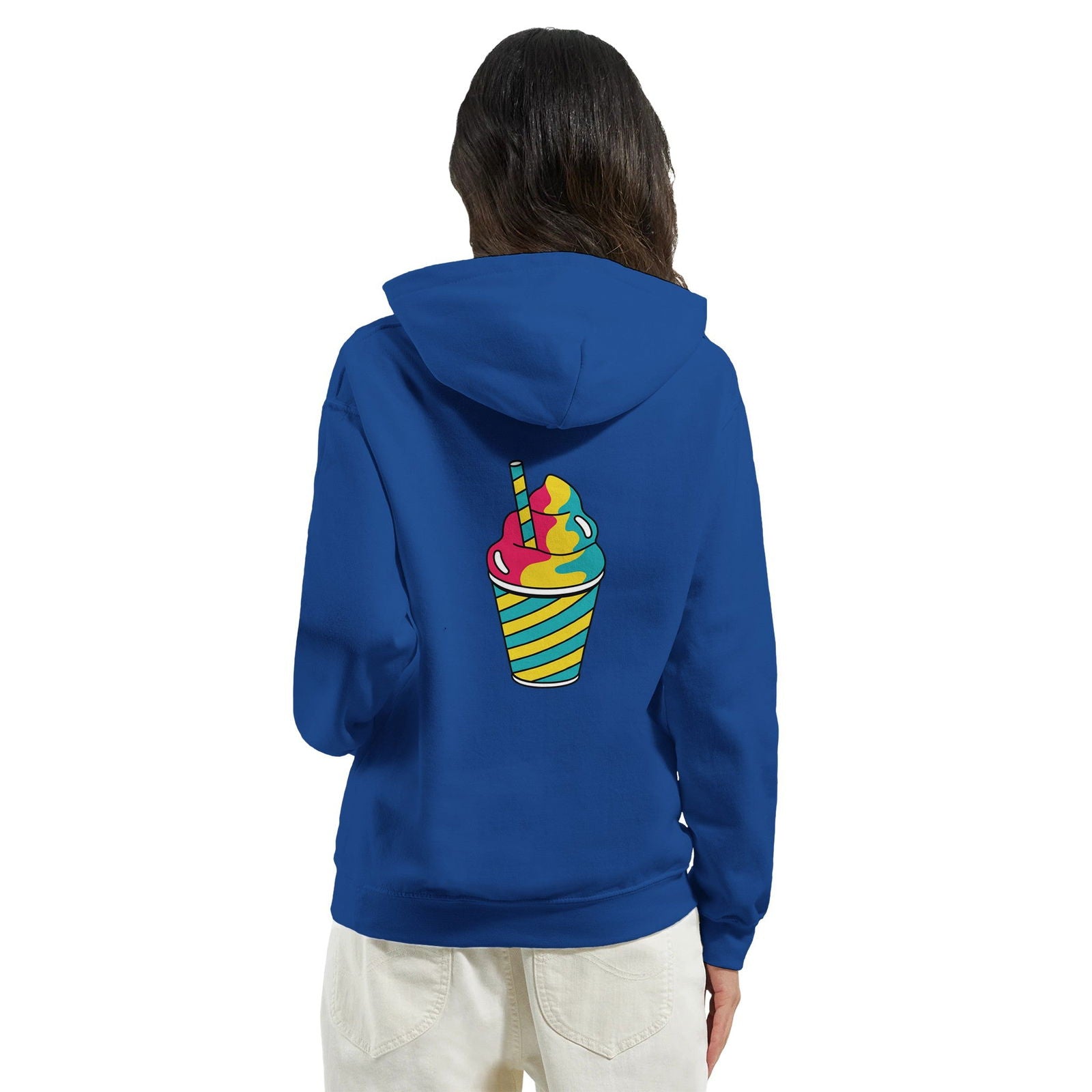 Retro Milkshake | Hoodie Unisex - Tshirt-Fabriek.nl