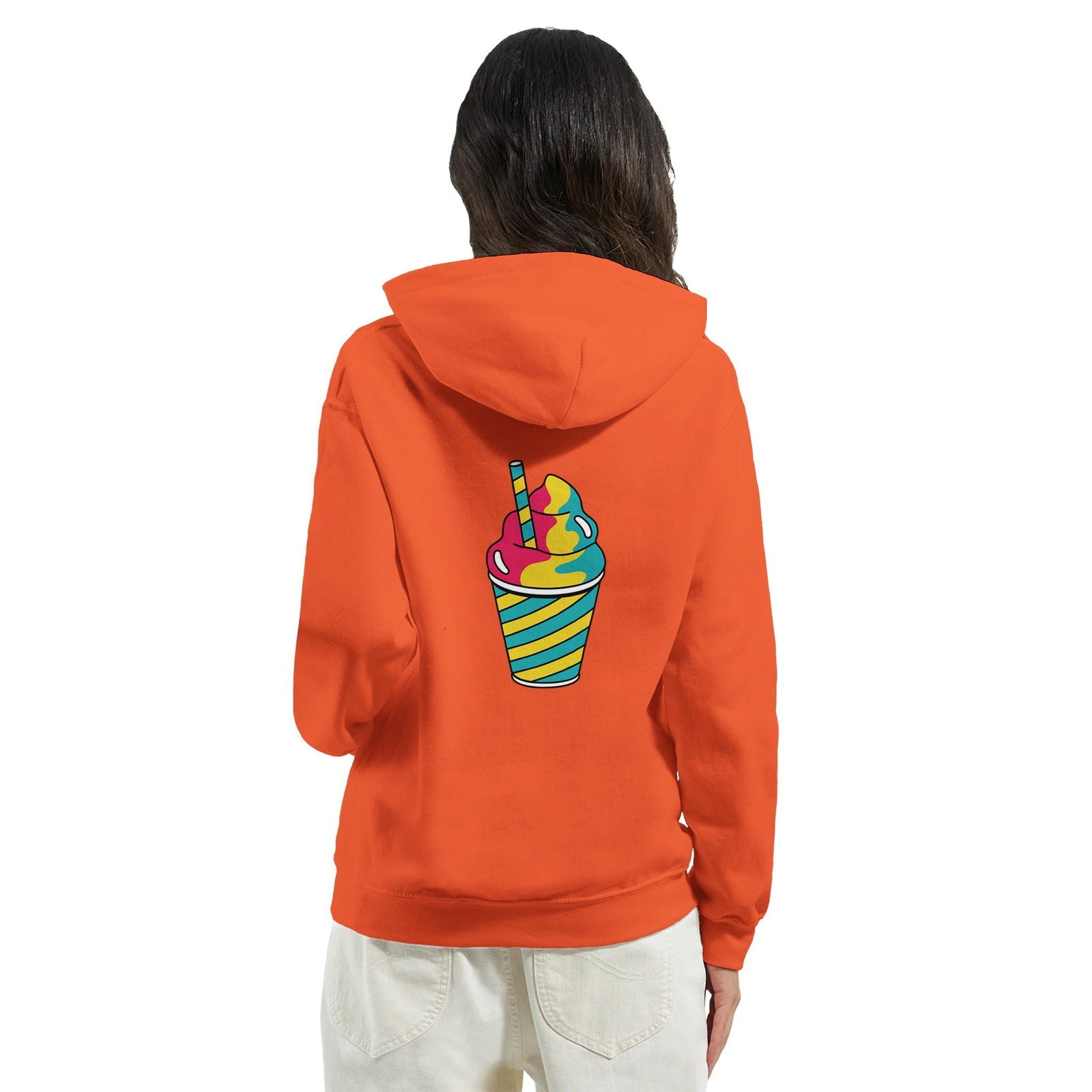 Retro Milkshake | Hoodie Unisex - Tshirt-Fabriek.nl