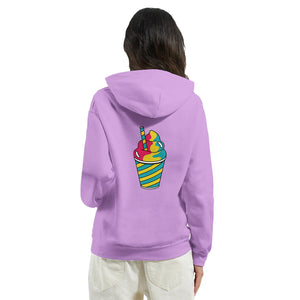 Retro Milkshake | Hoodie Unisex - Tshirt-Fabriek.nl