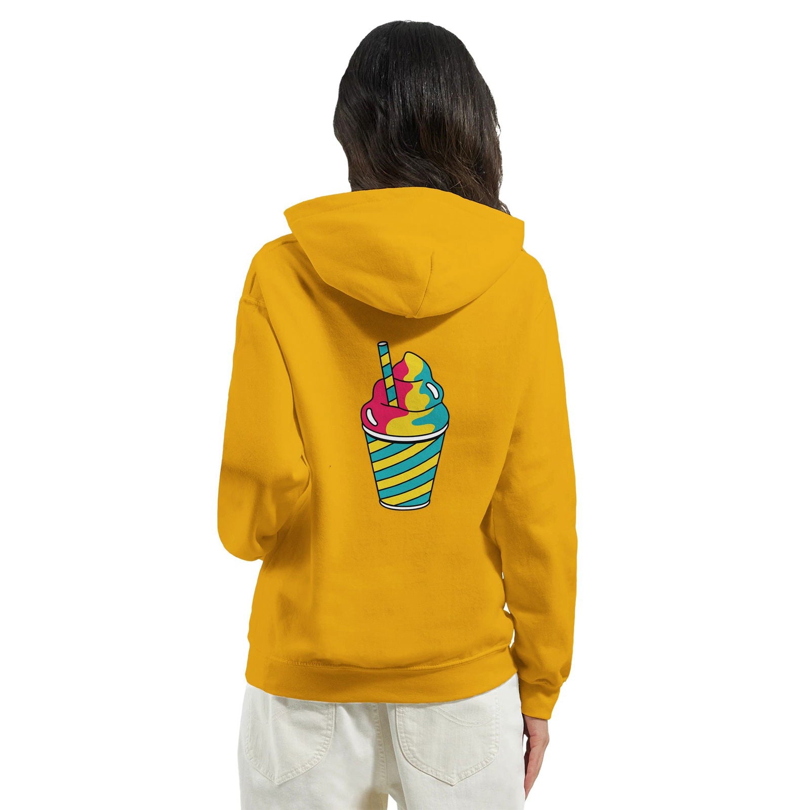 Retro Milkshake | Hoodie Unisex - Tshirt-Fabriek.nl