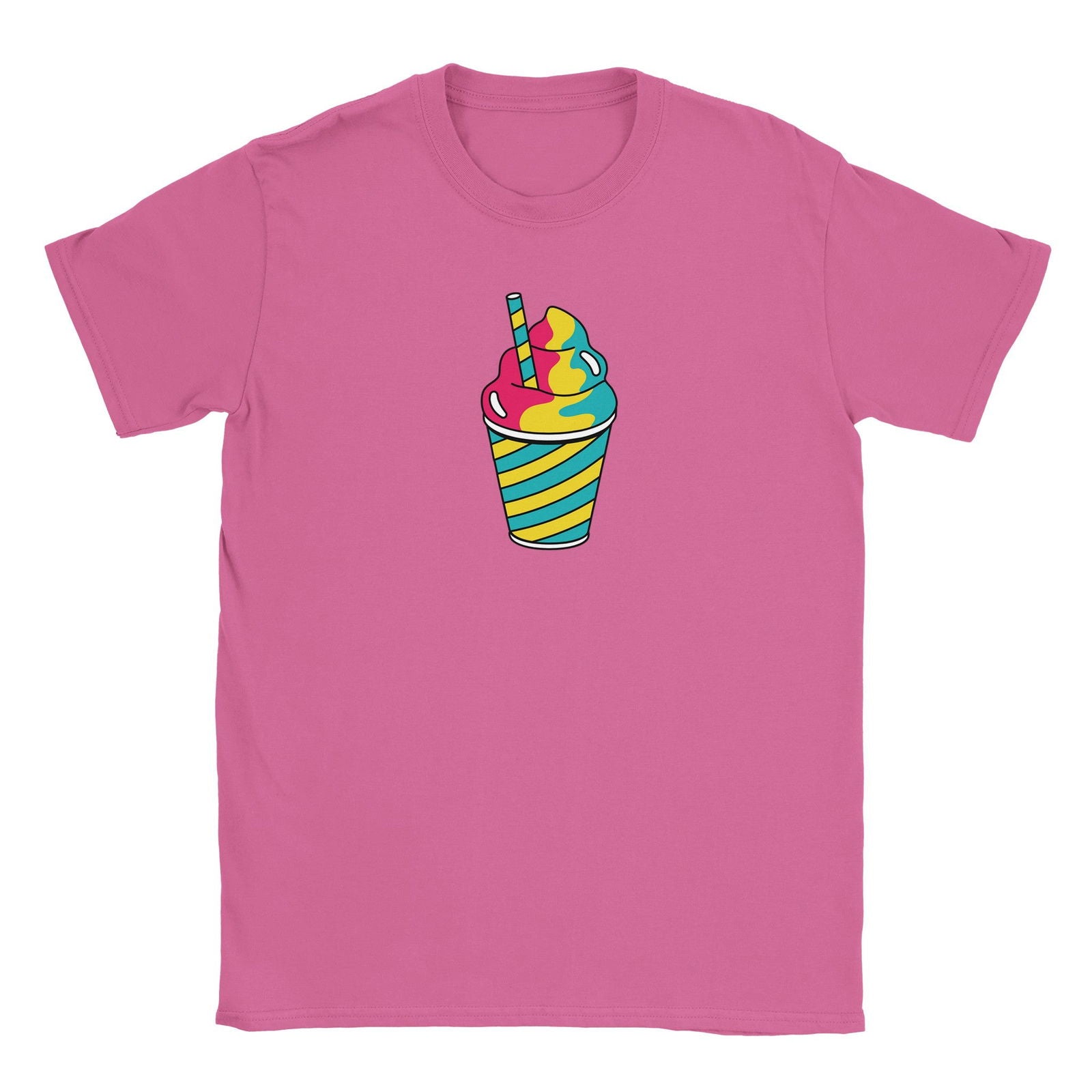 Retro Milkshake | T-Shirt Unisex - Tshirt-Fabriek.nl