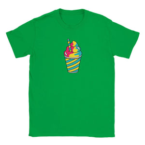 Retro Milkshake | T-Shirt Unisex - Tshirt-Fabriek.nl