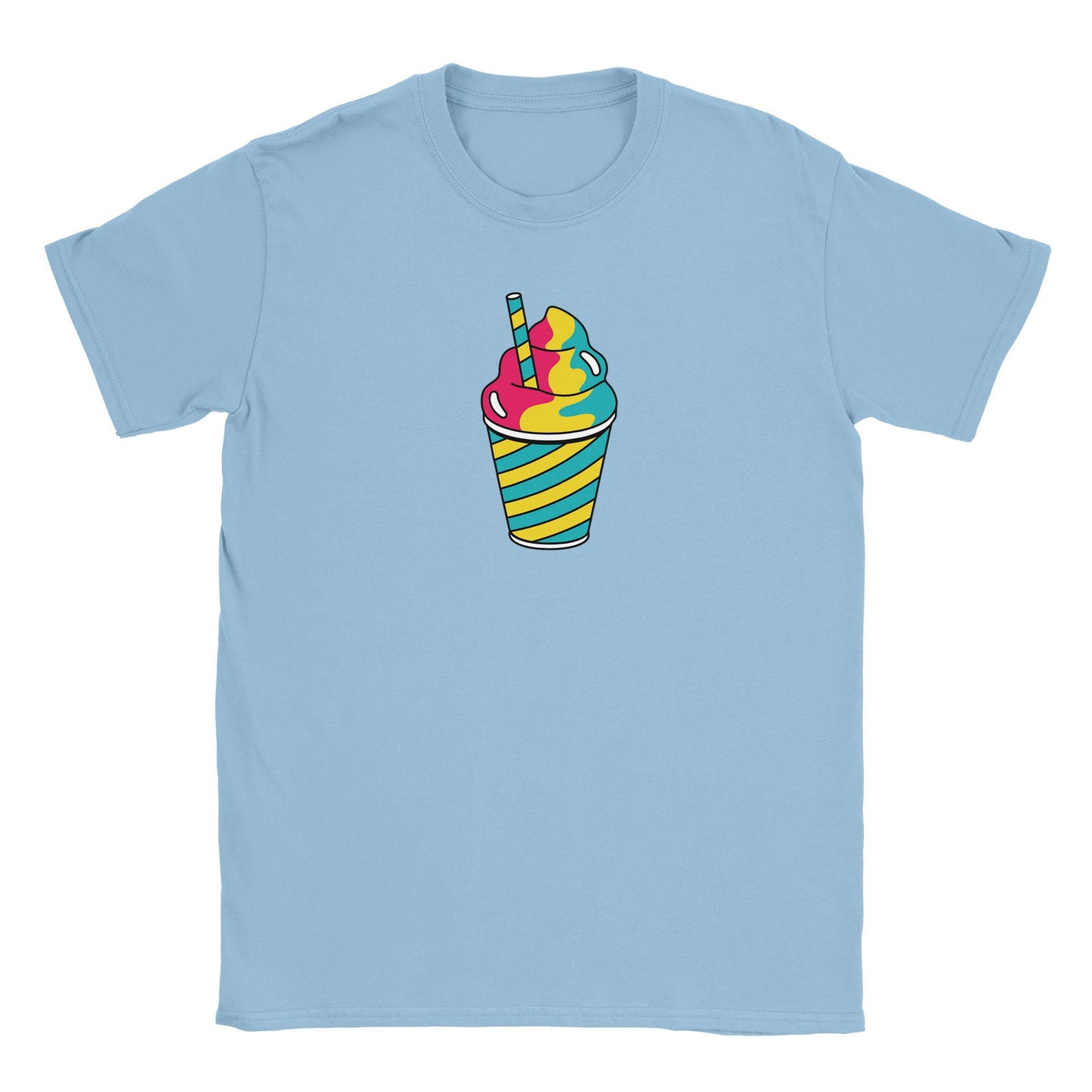 Retro Milkshake | T-Shirt Unisex - Tshirt-Fabriek.nl