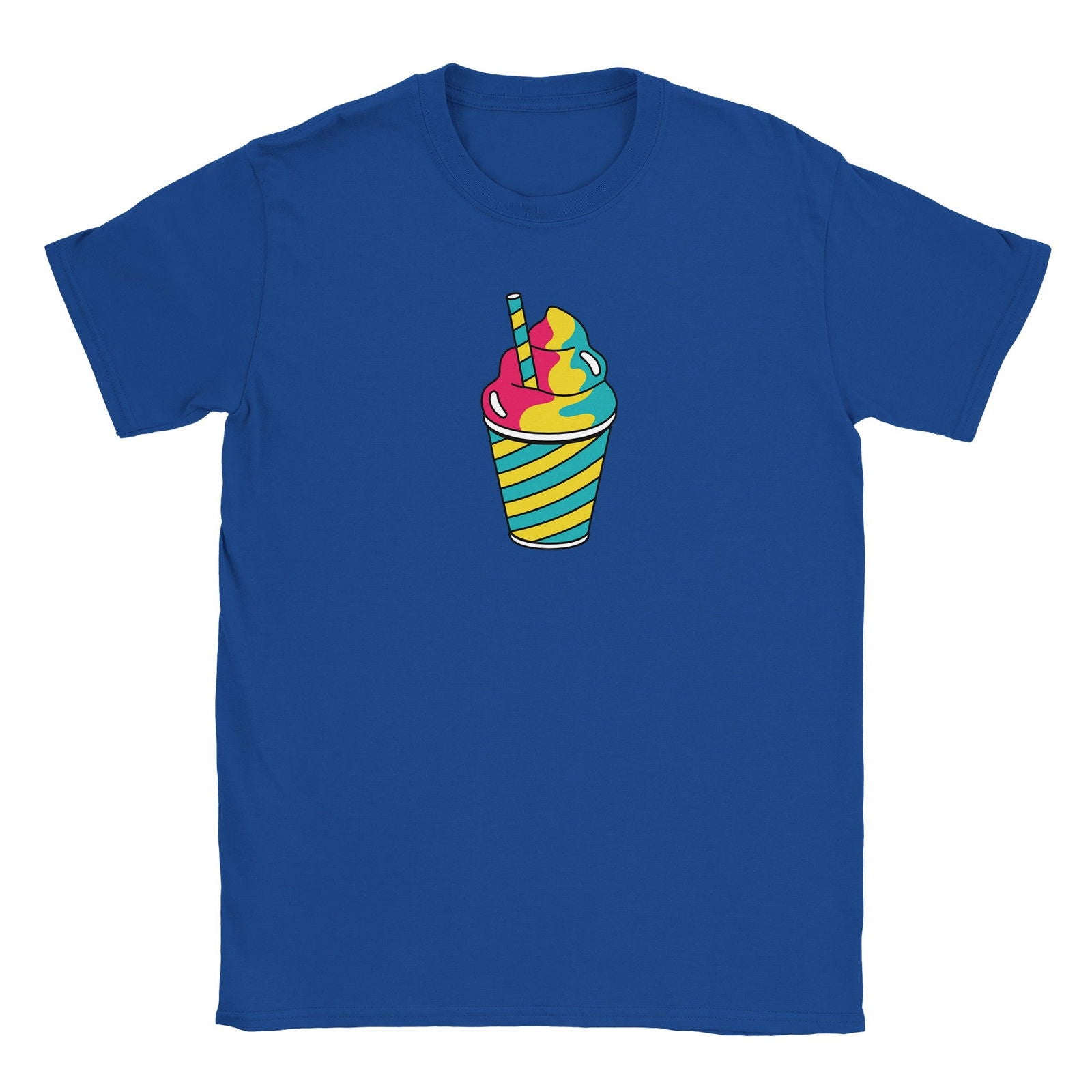 Retro Milkshake | T-Shirt Unisex - Tshirt-Fabriek.nl