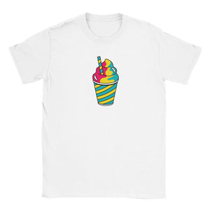 Retro Milkshake | T-Shirt Unisex - Tshirt-Fabriek.nl