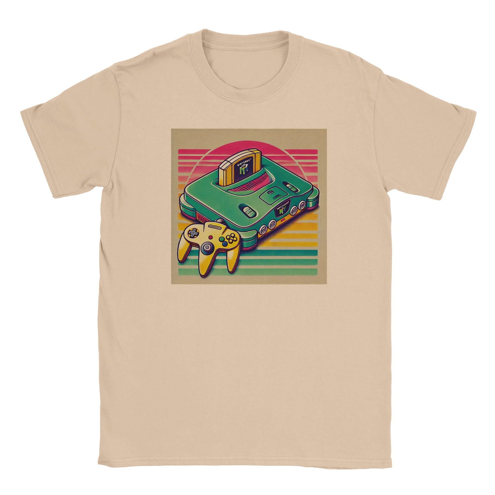 Retro Nintendo 64-bit | T-Shirt Unisex - Tshirt-Fabriek.nl