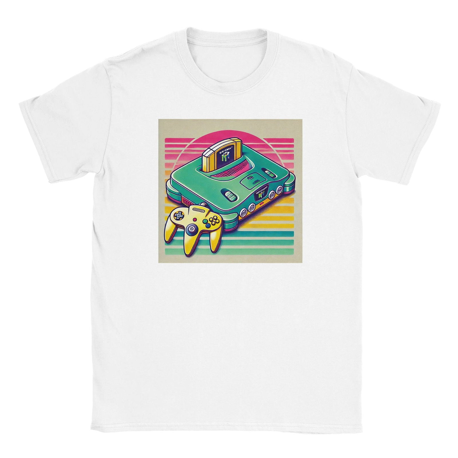 Retro Nintendo 64-bit | T-Shirt Unisex - Tshirt-Fabriek.nl