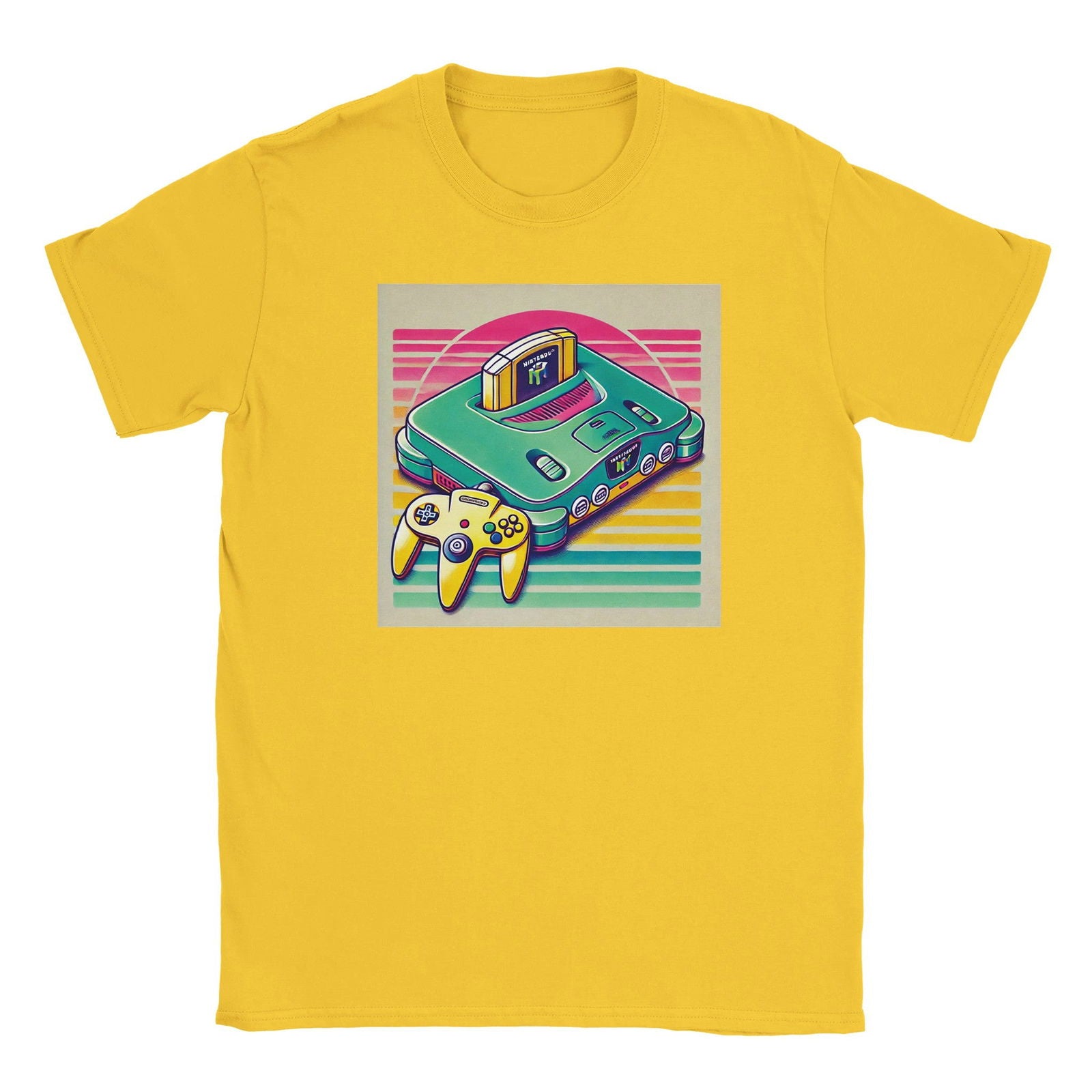 Retro Nintendo 64-bit | T-Shirt Unisex - Tshirt-Fabriek.nl