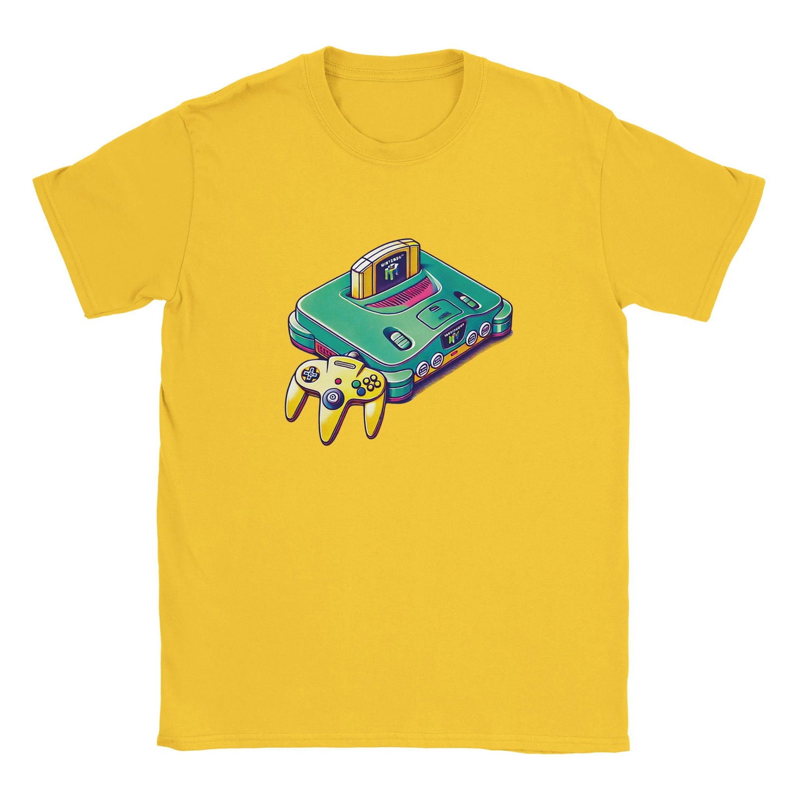 Retro Nintendo 64-bit | T-Shirt Unisex - Tshirt-Fabriek.nl