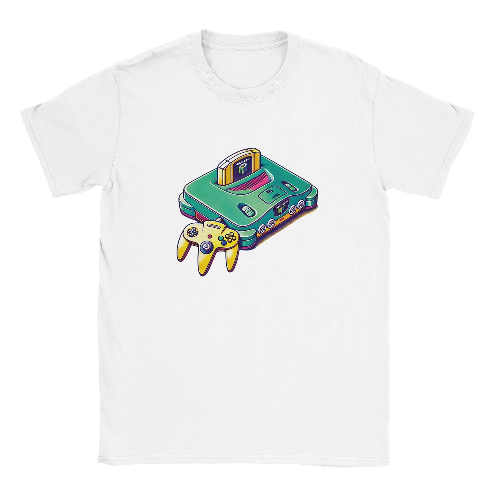 Retro Nintendo 64-bit | T-Shirt Unisex - Tshirt-Fabriek.nl