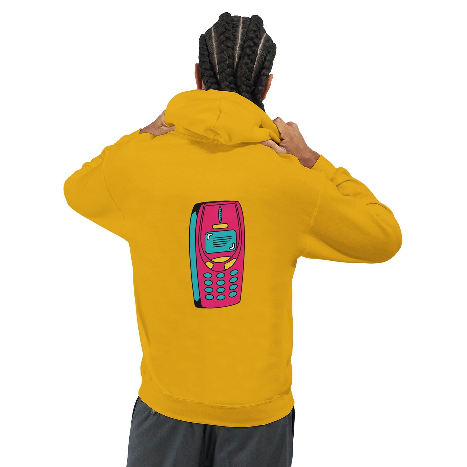 Retro Nokia 3310 | Hoodie Unisex - Tshirt-Fabriek.nl