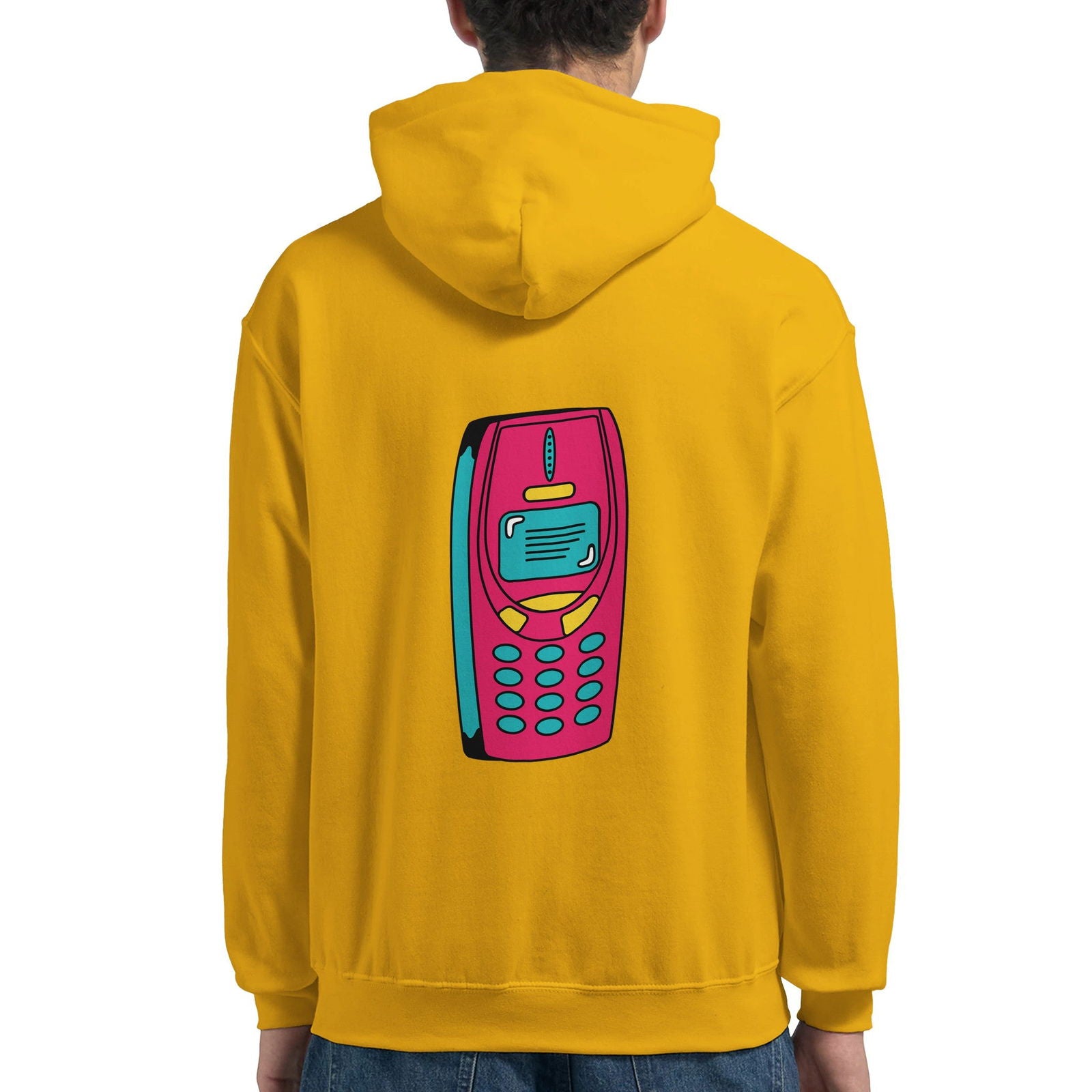 Retro Nokia 3310 | Hoodie Unisex - Tshirt-Fabriek.nl