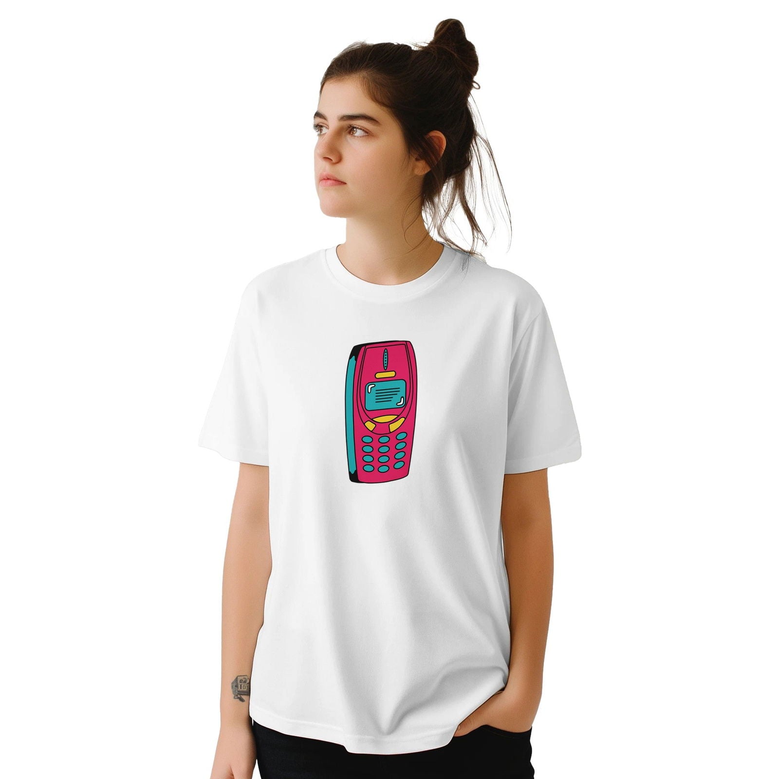 Retro Nokia 3310 | T-Shirt Unisex - Tshirt-Fabriek.nl