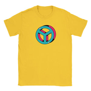 Retro Peace | T-Shirt Unisex - Tshirt-Fabriek.nl