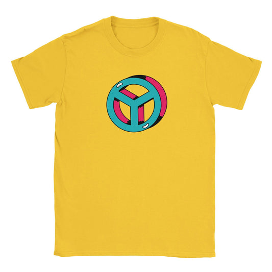 Retro Peace | T-Shirt Unisex - Tshirt-Fabriek.nl