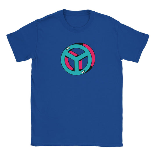 Retro Peace | T-Shirt Unisex - Tshirt-Fabriek.nl