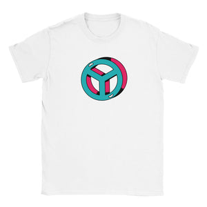 Retro Peace | T-Shirt Unisex - Tshirt-Fabriek.nl