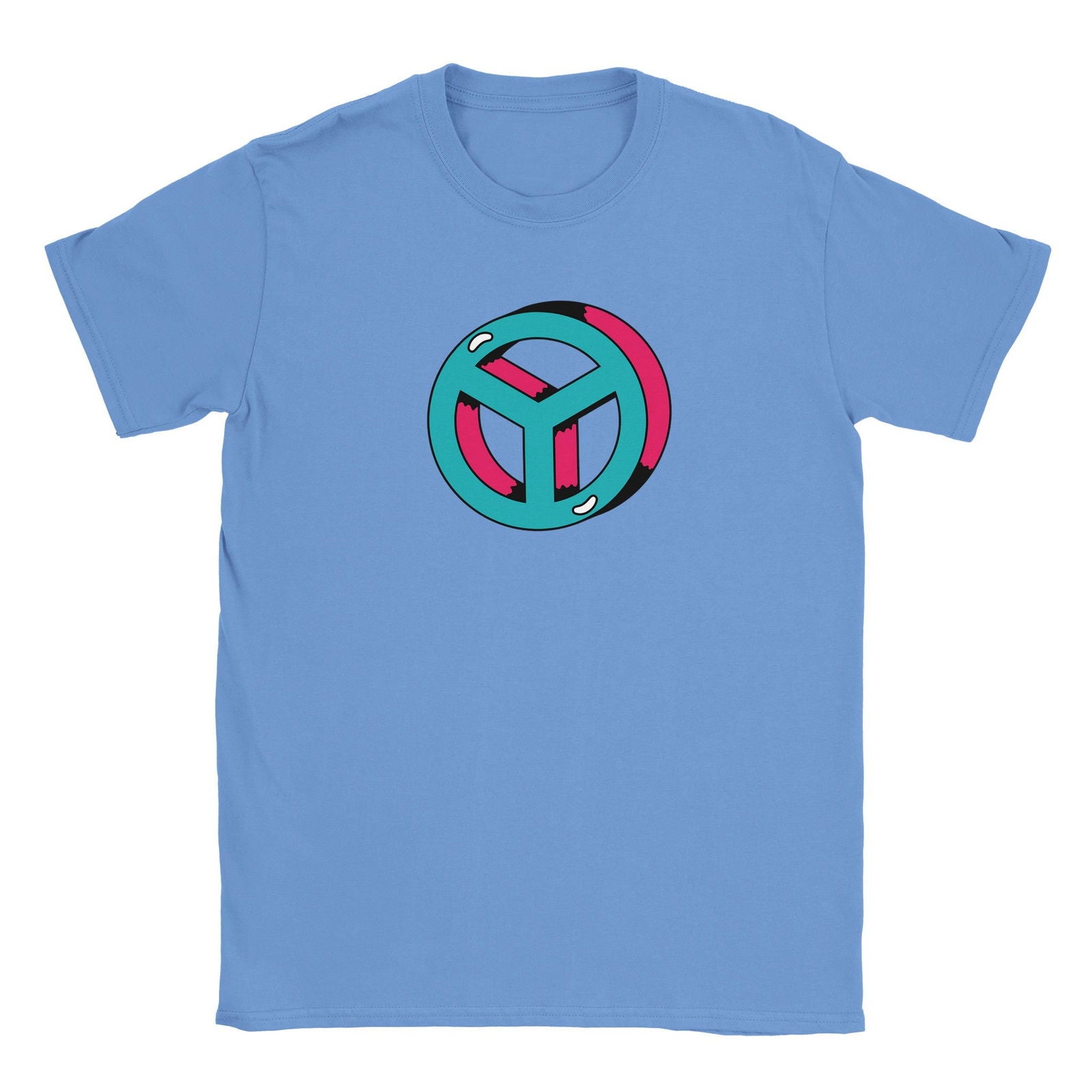 Retro Peace | T-Shirt Unisex - Tshirt-Fabriek.nl