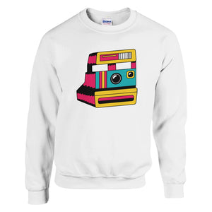 Retro Polaroid | Trui Unisex - Tshirt-Fabriek.nl