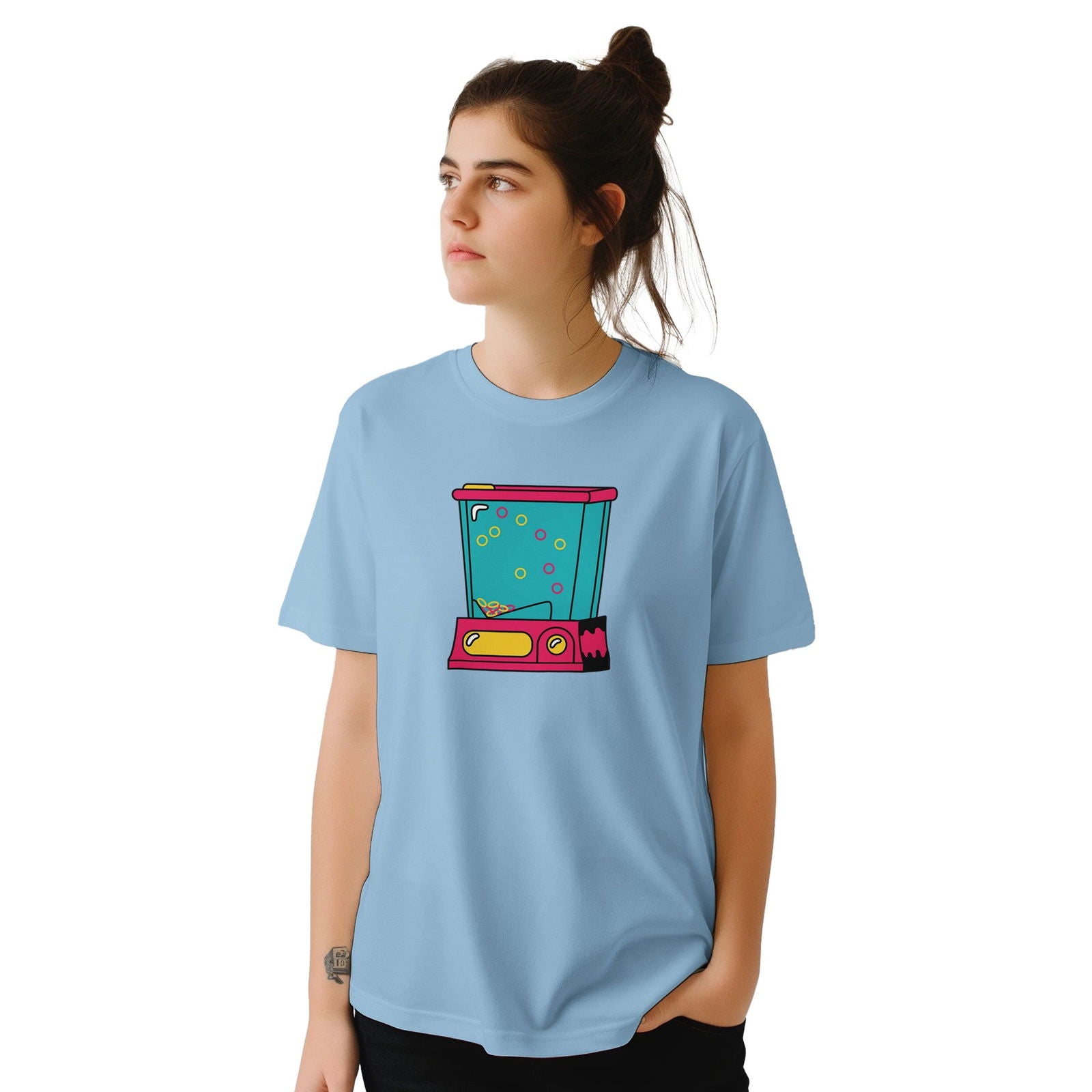 Retro Ring visser | T-Shirt Unisex - Tshirt-Fabriek.nl