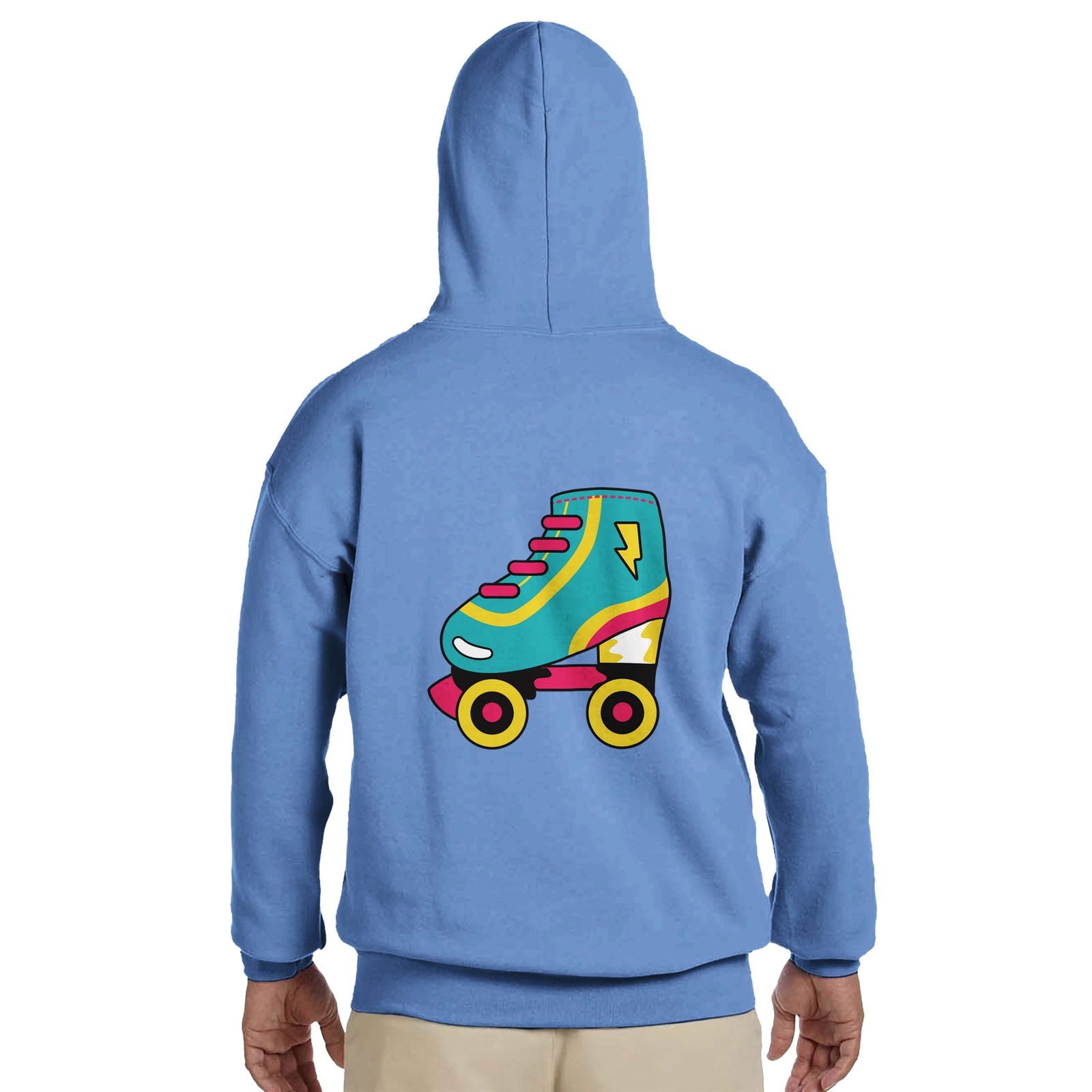 Retro Roller Skate | Hoodie Unisex - Tshirt-Fabriek.nl