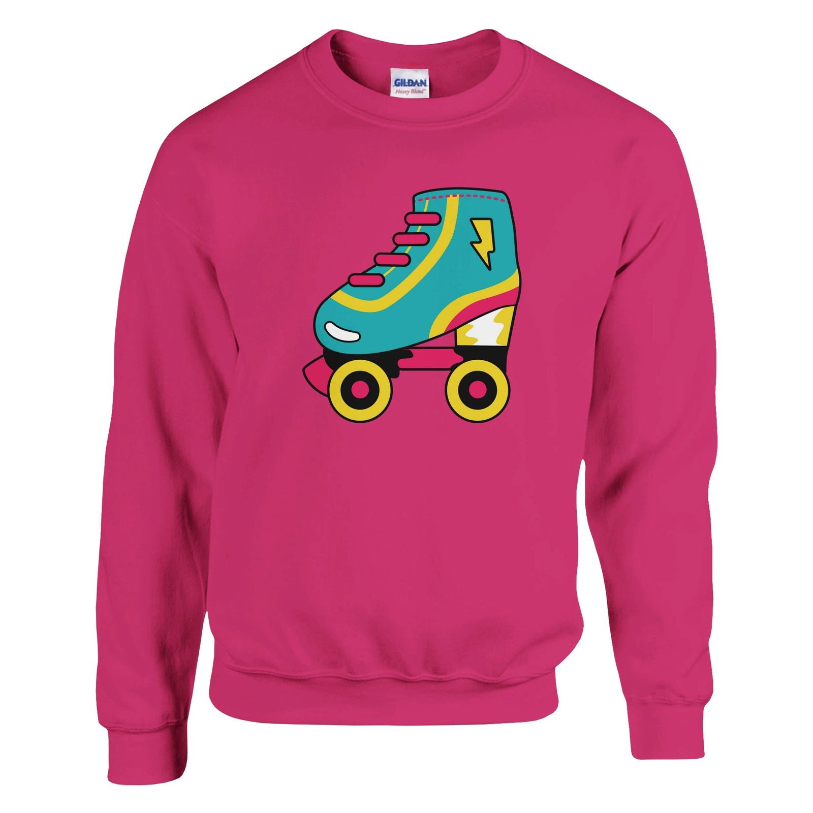 Retro Roller Skate | Trui Unisex - Tshirt-Fabriek.nl