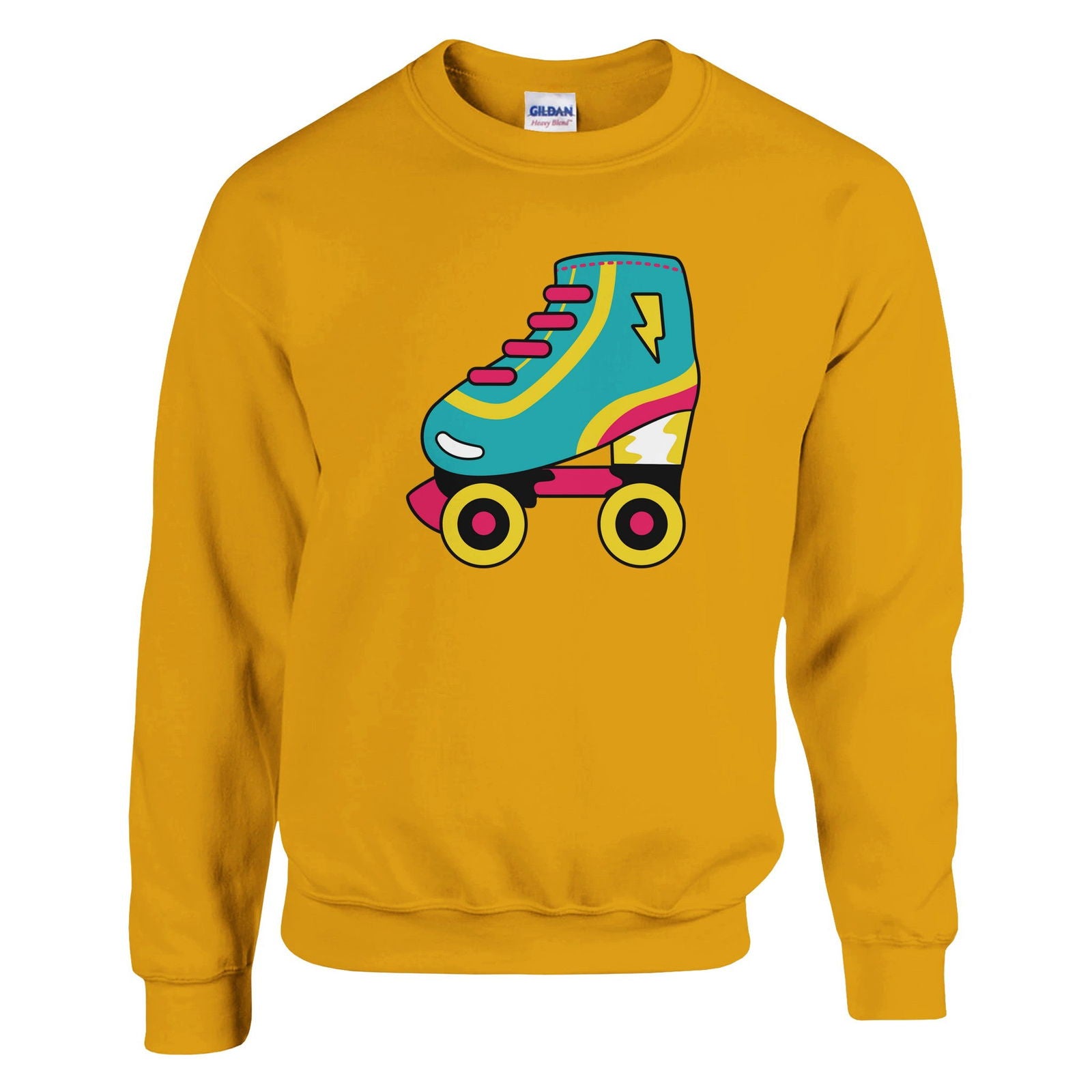 Retro Roller Skate | Trui Unisex - Tshirt-Fabriek.nl