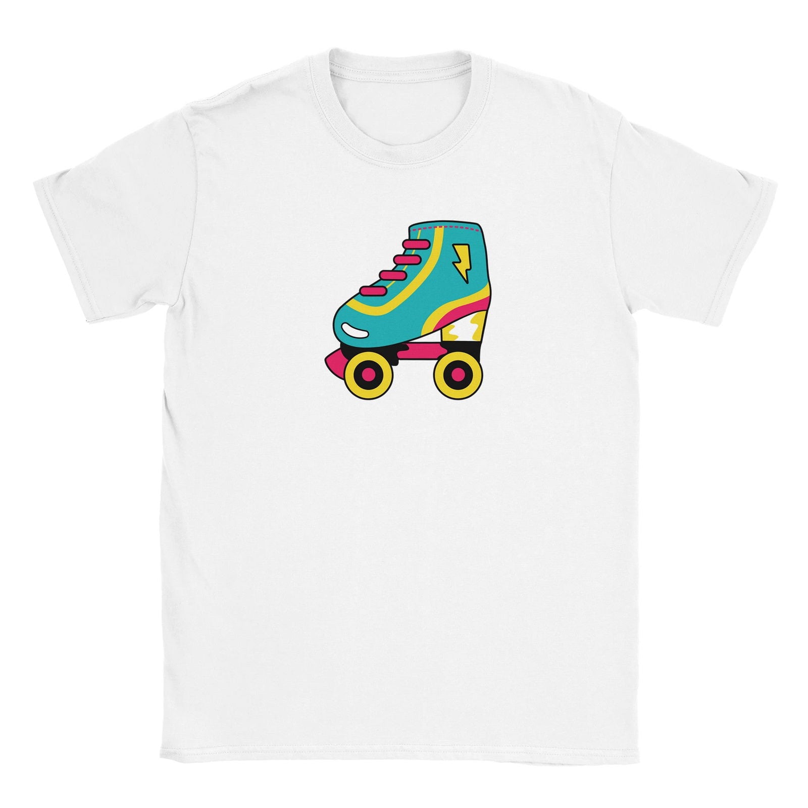 Retro Roller skate | T-Shirt Unisex - Tshirt-Fabriek.nl