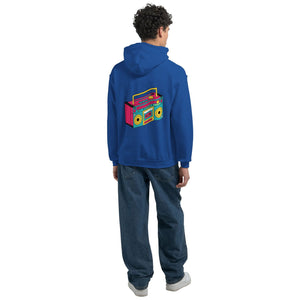 Retro Stereo | Hoodie Unisex - Tshirt-Fabriek.nl