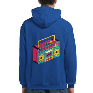 Retro Stereo | Hoodie Unisex - Tshirt-Fabriek.nl