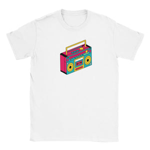 Retro Stereo | T-Shirt Unisex - Tshirt-Fabriek.nl