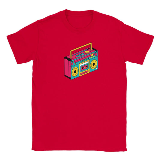 Retro Stereo | T-Shirt Unisex - Tshirt-Fabriek.nl