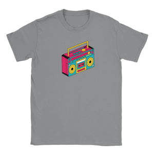 Retro Stereo | T-Shirt Unisex - Tshirt-Fabriek.nl