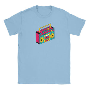 Retro Stereo | T-Shirt Unisex - Tshirt-Fabriek.nl