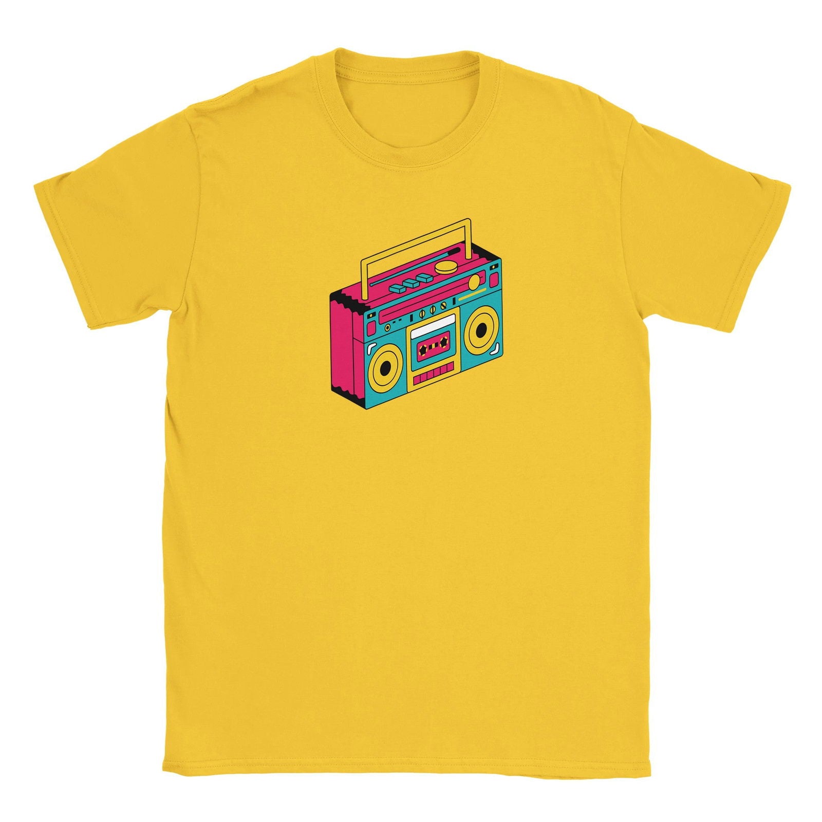 Retro Stereo | T-Shirt Unisex - Tshirt-Fabriek.nl