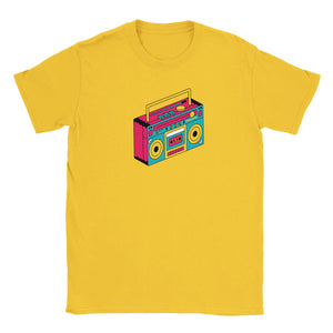 Retro Stereo | T-Shirt Unisex - Tshirt-Fabriek.nl