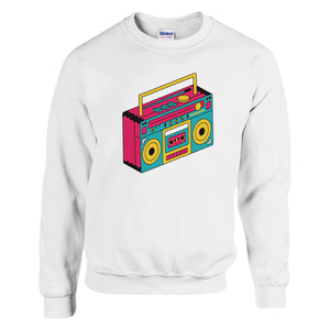 Retro Stereo | Trui Unisex - Tshirt-Fabriek.nl