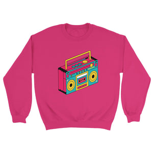 Retro Stereo | Trui Unisex - Tshirt-Fabriek.nl