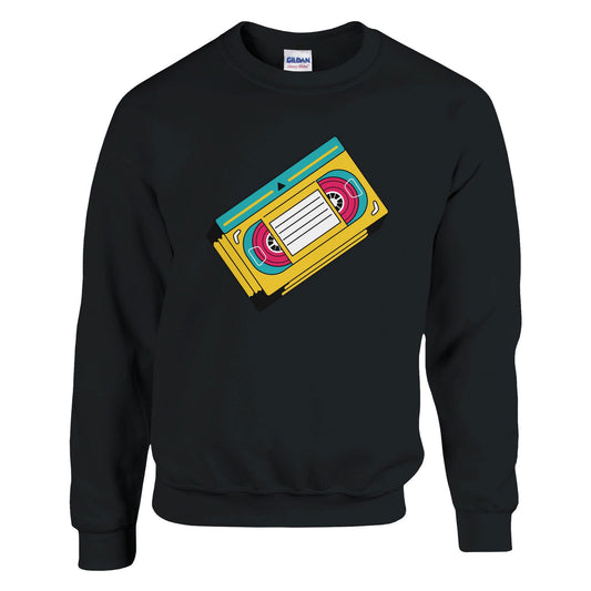 Retro VHS videoband | Trui Unisex - Tshirt-Fabriek.nl