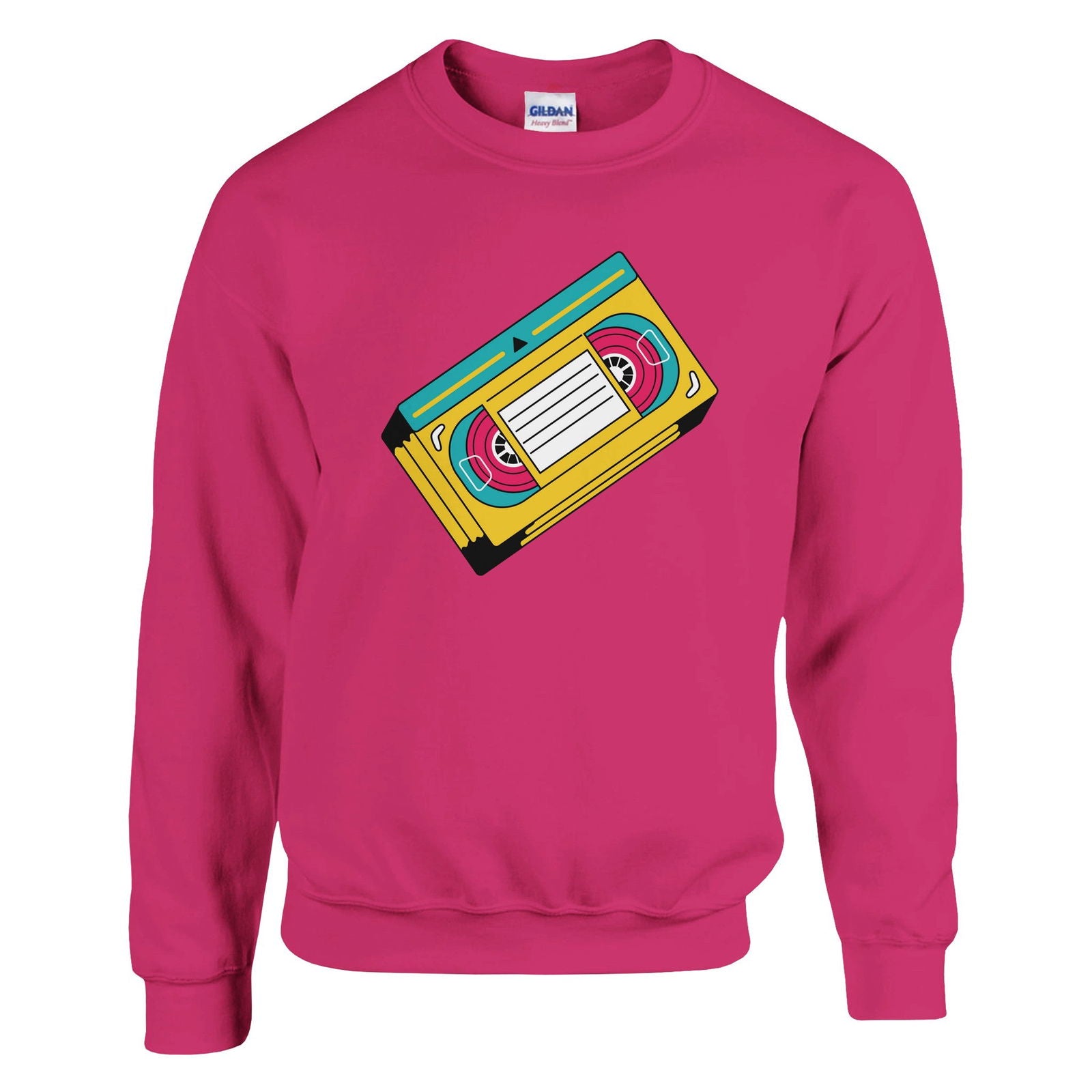 Retro VHS videoband | Trui Unisex - Tshirt-Fabriek.nl