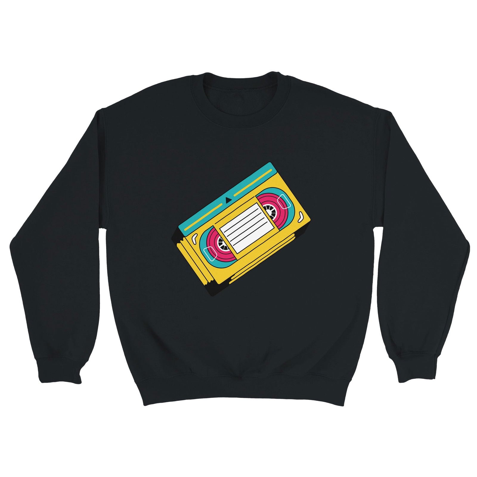 Retro VHS videoband | Trui Unisex - Tshirt-Fabriek.nl