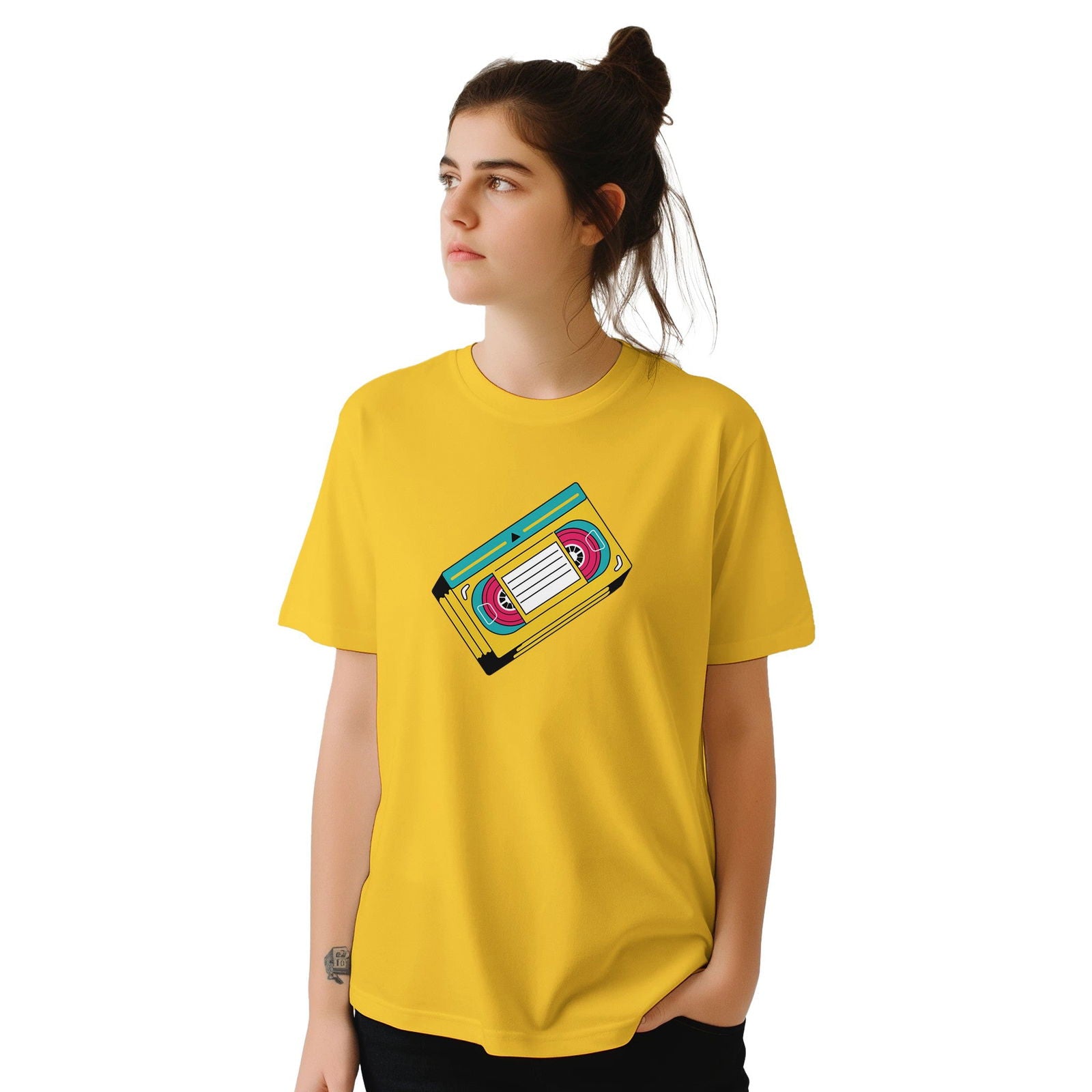 Retro VSH videoband | T-Shirt Unisex - Tshirt-Fabriek.nl